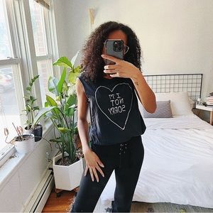 RARE Nasty Gal x UNIF I’m Not Sorry Muscle Tank - S